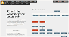 Desktop Screenshot of lotrproject.com